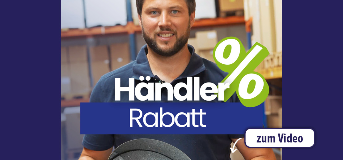 Rohrrino: Händlerrabatt