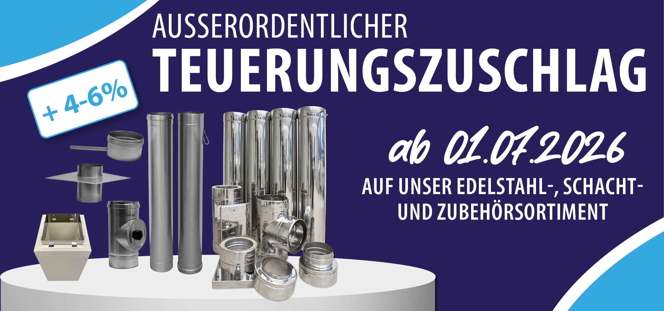 Außerordentlichen Teuerungszuschlags ab 01.07.2026