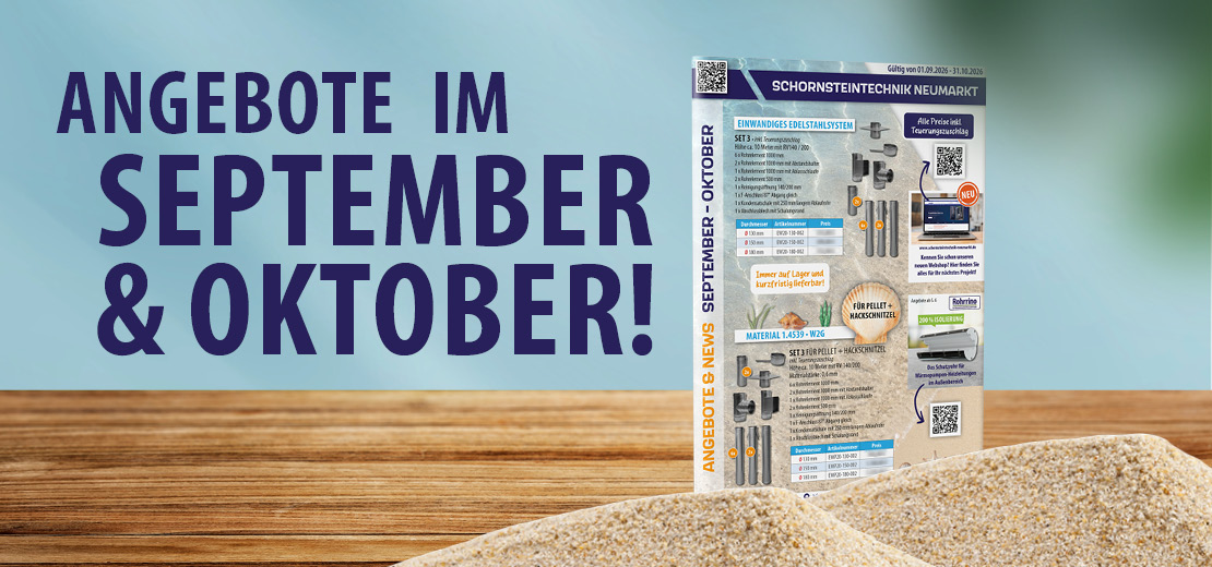 Sonderaktionen September & Oktober