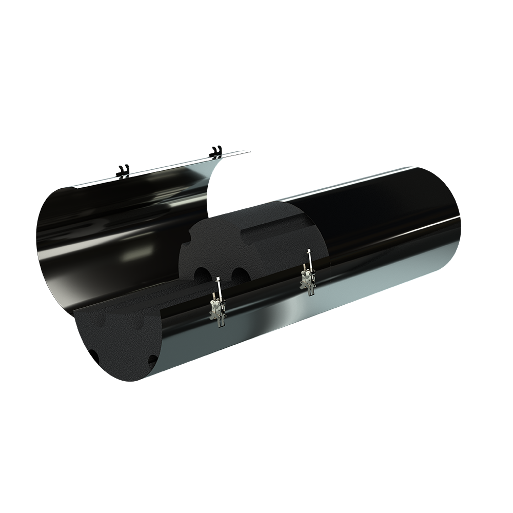Wandeinführungsrohr 1000 mm / Schutzrohr / einfach- klappbar